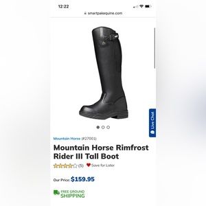 For Katie Lewis - Winter Riding Boots